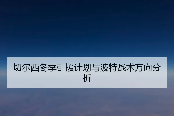 切尔西冬季引援计划与波特战术方向分析